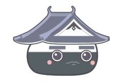 備中松山城のもちキャライラスト