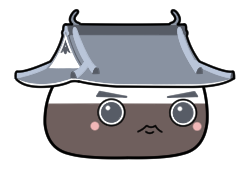 大洲城のもちキャライラスト